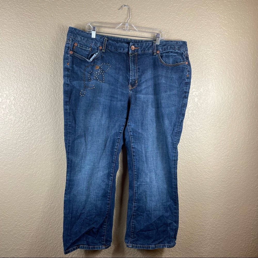 Plus Size 26 Medium Blue Denim Jean Pants By Seven7